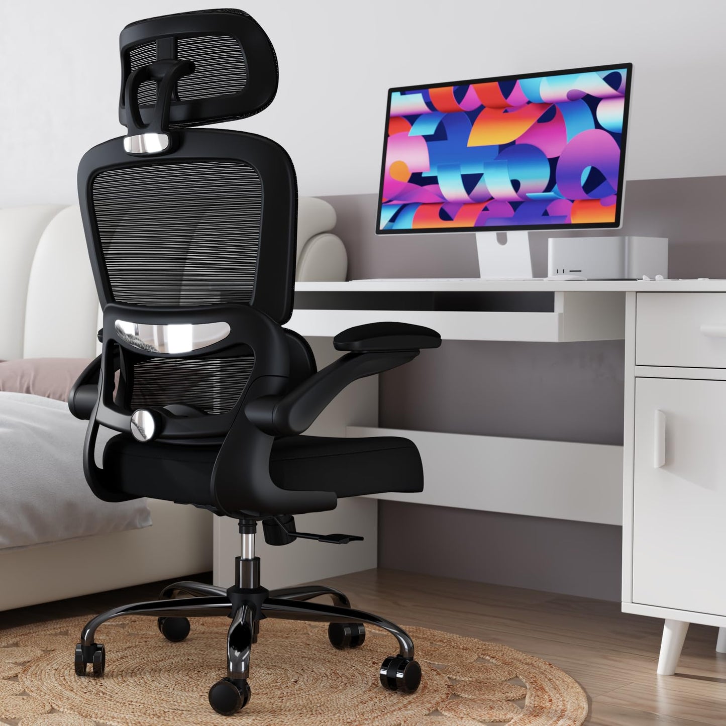TRALT Ergonomic Office & Gaming Chair with Lumbar Support