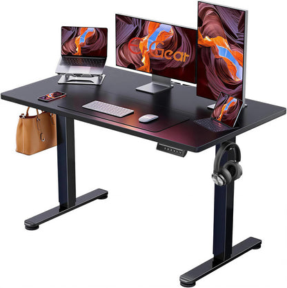 ErGear 48x24" Electric Height Adjustable Standing Desk – Black