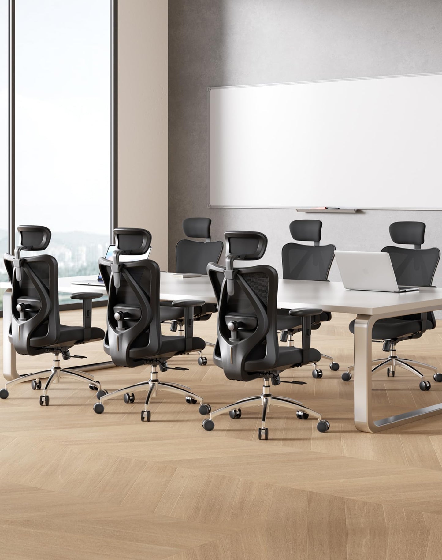 SIHOO M18 Ergonomic Mesh Office Chair with Headrest & Lumbar