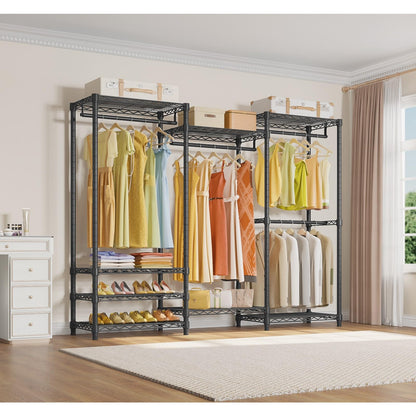 VIPEK V5 Heavy Duty Freestanding Clothes Rack, 890 LBS, Black