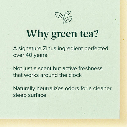 Zinus 10" Queen Green Tea Memory Foam Mattress | Medium Firm